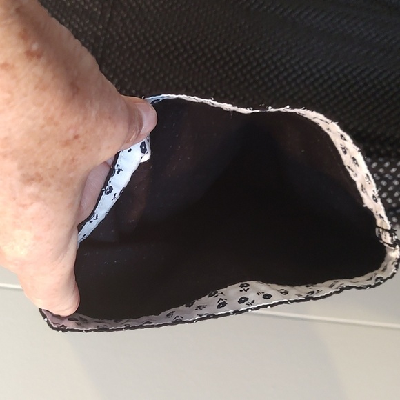 MEN'S BLACK and White SHORT SLEEVE BUTTON UP SHIRT RETRO SIZE XL. - Picture 5 of 7